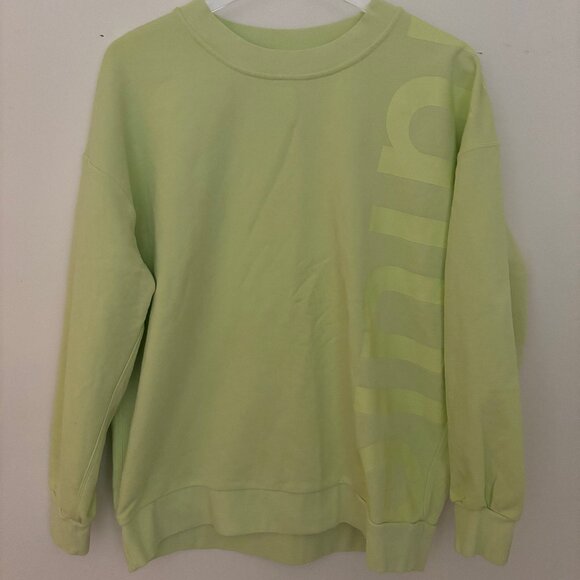 Lululemon Perfectly Oversized Crew Sweatshirt Red M/L | Relaxed Fit Athleisure - Picture 2 of 8